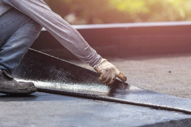 Professional Basement Waterproofing technician working in Elgin, OR